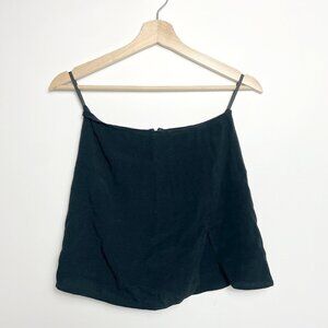 Sun•deh, Aritzia, Size 2, Black slit skirt